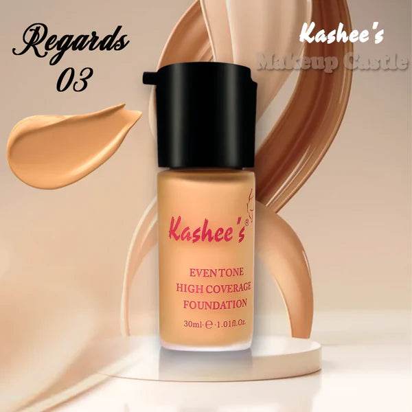 KASHEES Liquid Foundation Eventone High Coverage - Vora