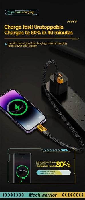 4-in-1 Multifunction USB Charging Cable 65W - Vora