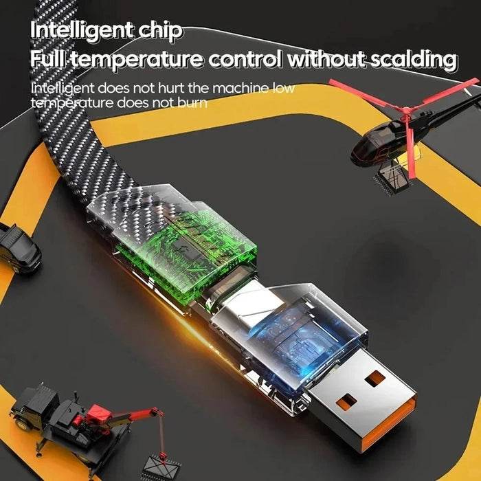 4-in-1 Multifunction USB Charging Cable 65W - Vora