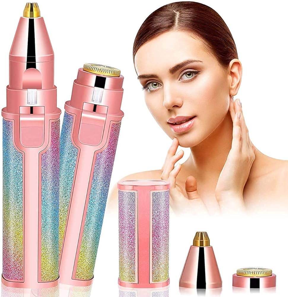 2 In 1 Flawless Eyebrow Hair Remover Stylish & Fashionable Rechargeable - Vora