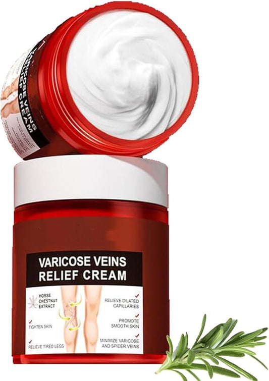 Skin Smoothing Cream, Varicose Veins Cream, Varicose Veins Cream for Legs, Varicose Vein & Soothing Leg Cream, Spider Veins Removal Cream,