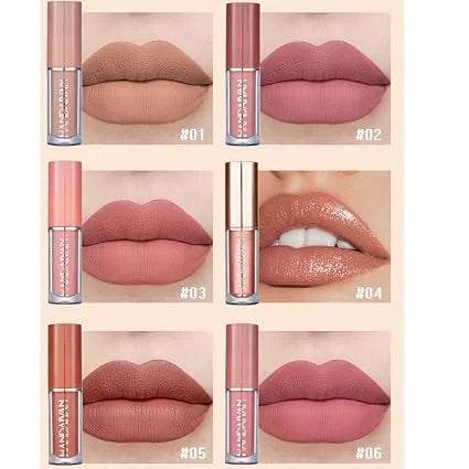 12 Colors Handaiyan Matte Liquid Lipstick Set - Vora