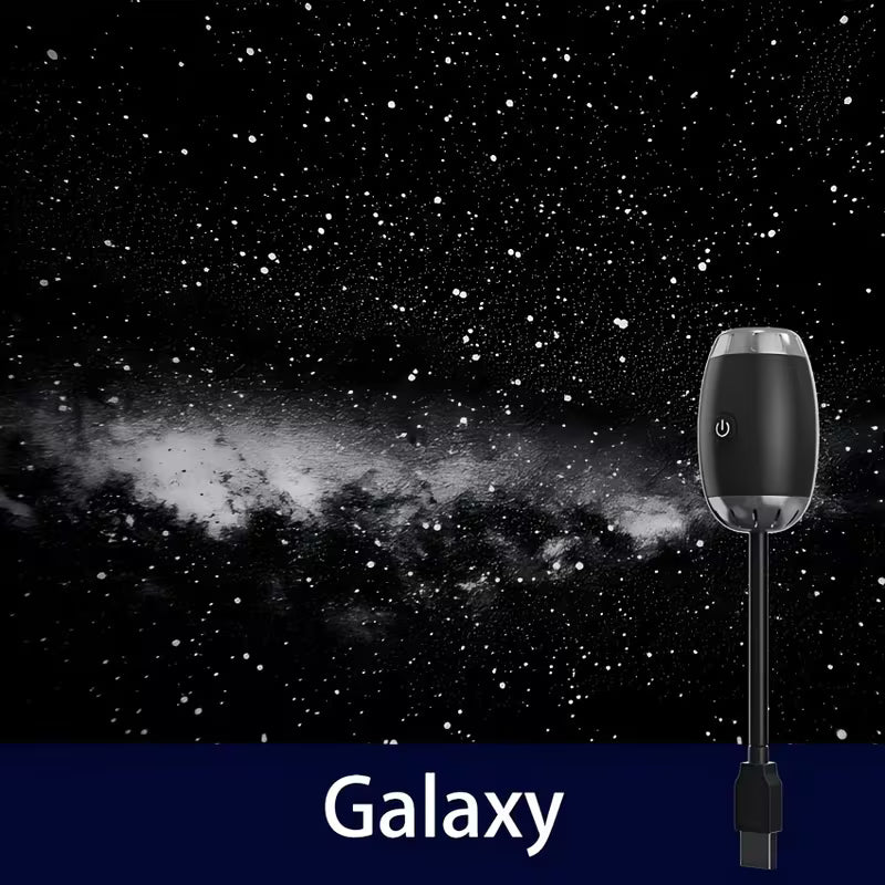 CLOUDSALE Milky Way Star Projector Night Light – Portable Projection Lamp for Car, Camping, Travel & Bedroom Decoration