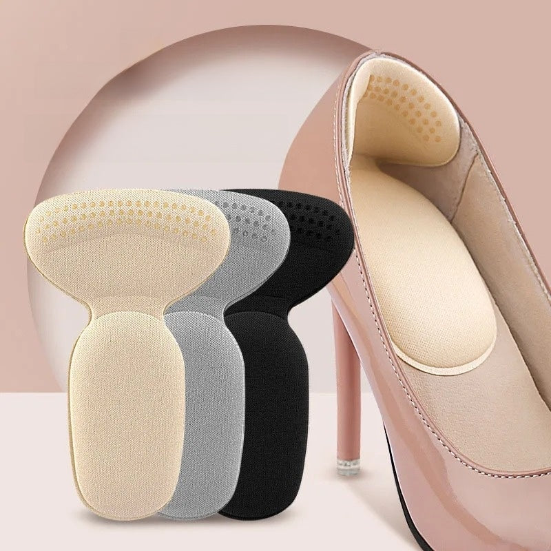 2Pair Heel Cushion Pads – Anti-Slip Shoe Inserts & Heel Protector for Men & Women | Comfort Grip & Foot Care Support