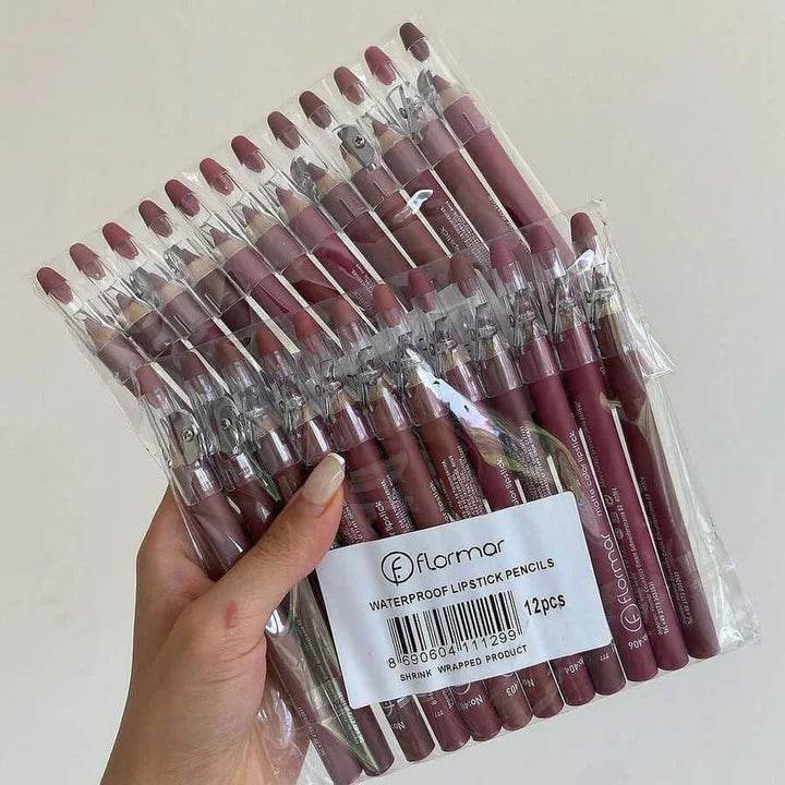 Flormar 12 pcs LipLiner Set - Vora