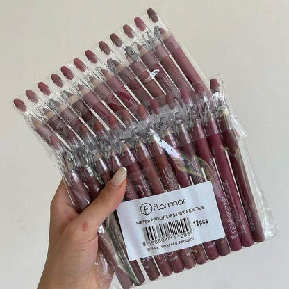 Flormar 12 pcs LipLiner Set - Vora