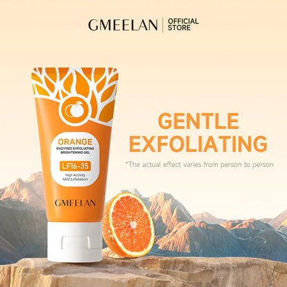 Orange Glow Exfoliating Gel – Brighten, Smooth & Hydrate Naturally
