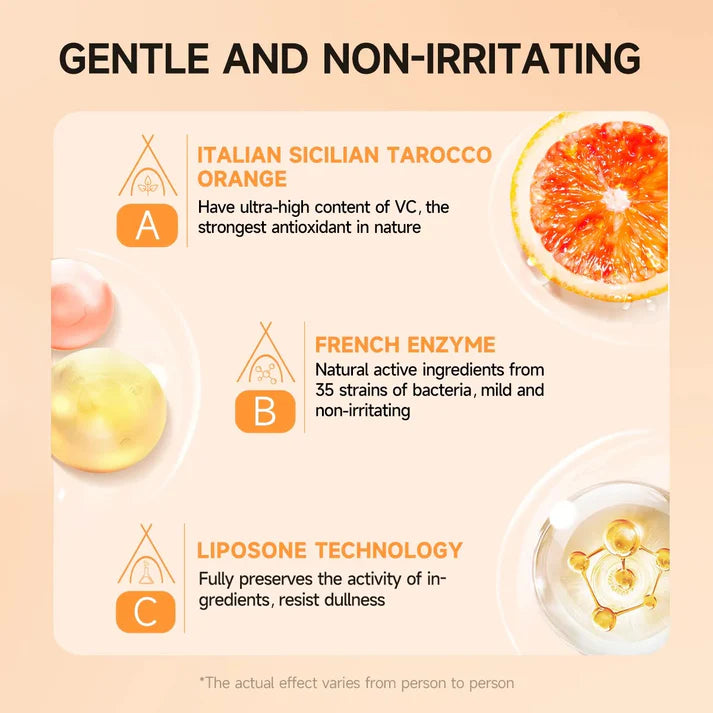 Orange Glow Exfoliating Gel – Brighten, Smooth & Hydrate Naturally