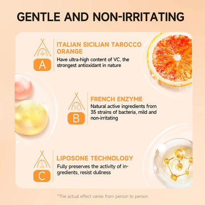 Orange Glow Exfoliating Gel – Brighten, Smooth & Hydrate Naturally