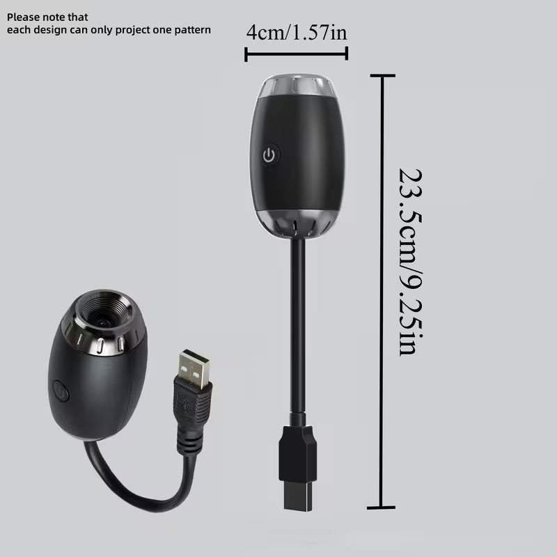 CLOUDSALE Milky Way Star Projector Night Light – Portable Projection Lamp for Car, Camping, Travel & Bedroom Decoration
