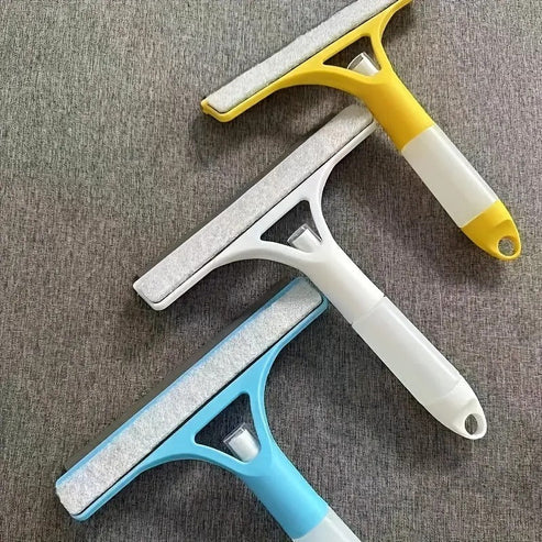 AquaSwipe™ 3-in-1 Window Spray Cleaner & Squeegee