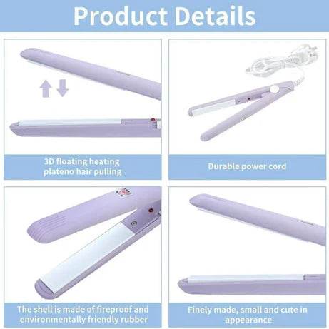 Mini Portable Hair Straightener For Women - Vora